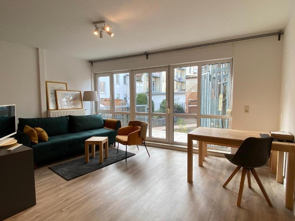Ferienwohnung Am Stoetteritzer Waeldchen Leipzig Exteriör bild